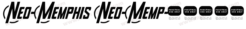 Neo-Memphis Neo-Memp字体转换